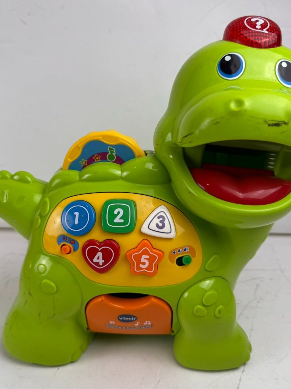 VTech Chomp and Count Dino Green Dinosaur Interactive Learning Toy